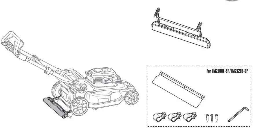 EGO-POWER-AR2100-52cm-Rear-Roller-1
