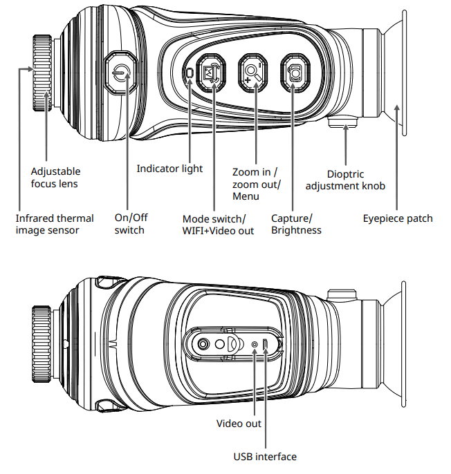 BRESSER TNS2 Wifi Thermal Night Vision - fig 2