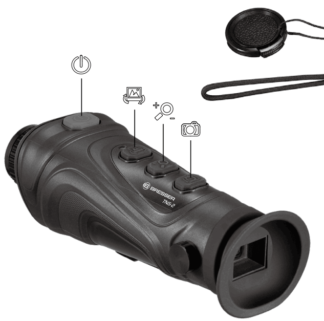 BRESSER TNS2 Wifi Thermal Night Vision - fig