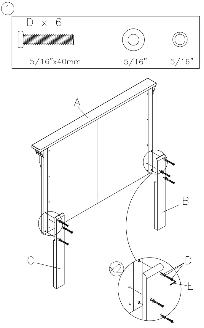 ASHLEY B77054 Markenburg Queen Panel Footboard-fig2