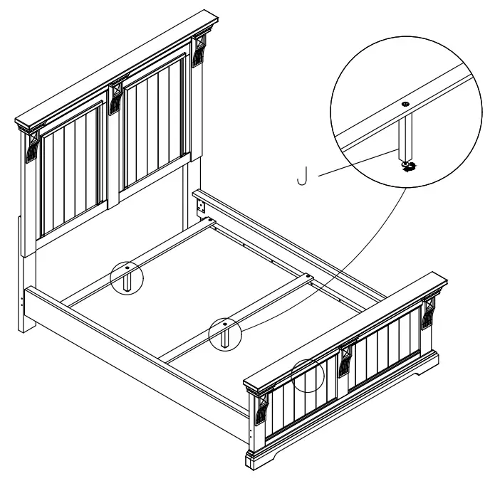 ASHLEY B77054 Markenburg Queen Panel Footboard-fig6