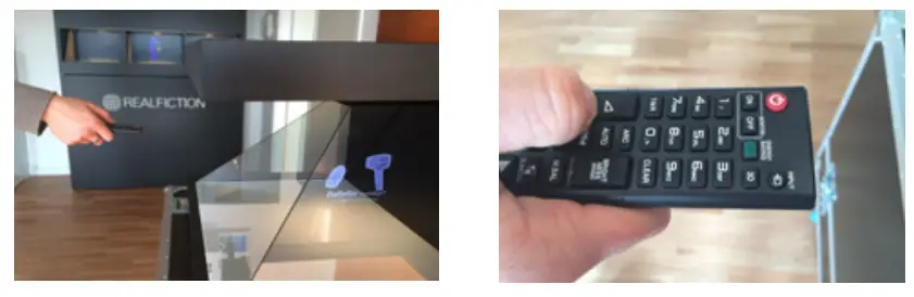 REALFICTION DREAMOC XL5 High Quality 3D Holographic Display - sound volume