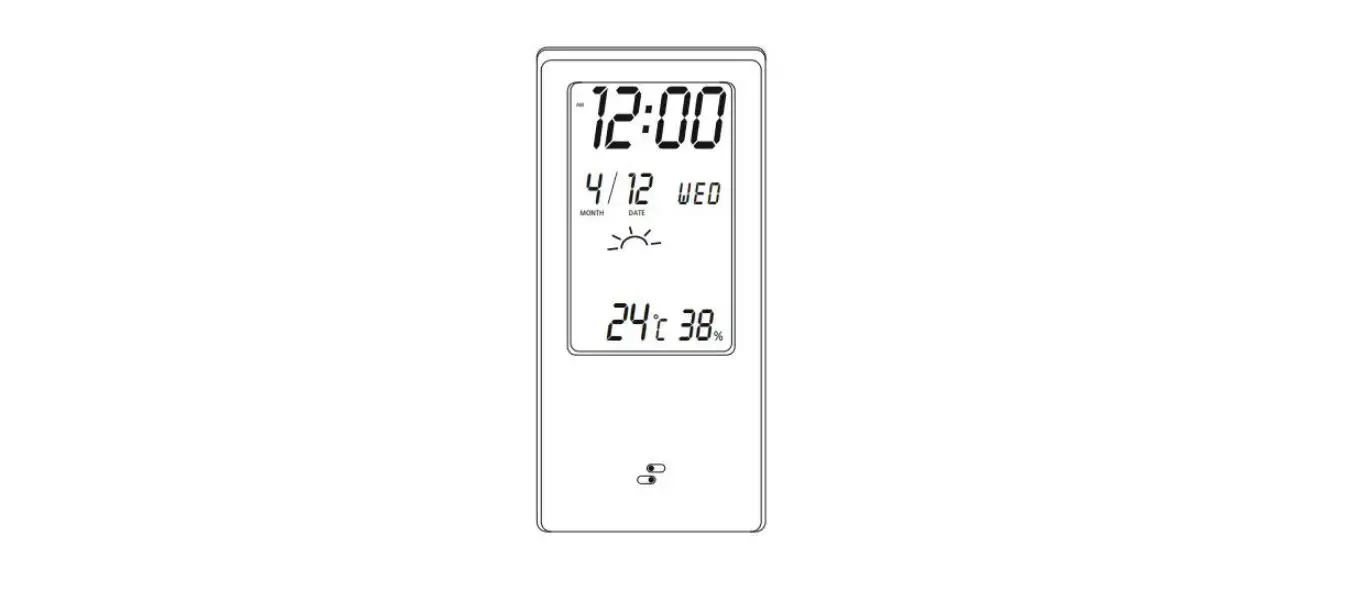 Hama 00186365 Thermometer-hygrometer Instruction Manual