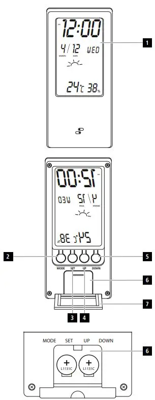 hama 00186365 Thermometer-Hygrometer-FIG2