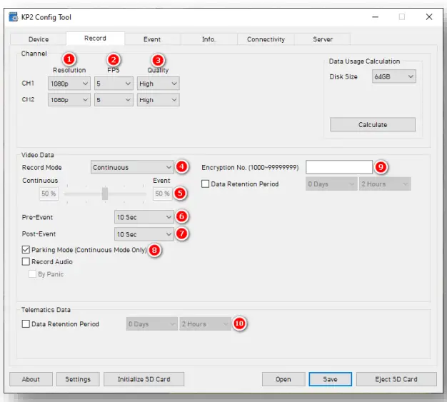Sensata-KP2 -Jumpstart to-Video-Telematics-Configuration-Tool-fig-7