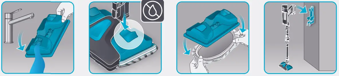 EMPTY THE WATER TANK