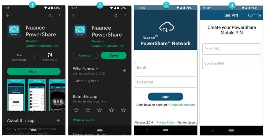NUANCE PowerShare Mobile App - FIG 1