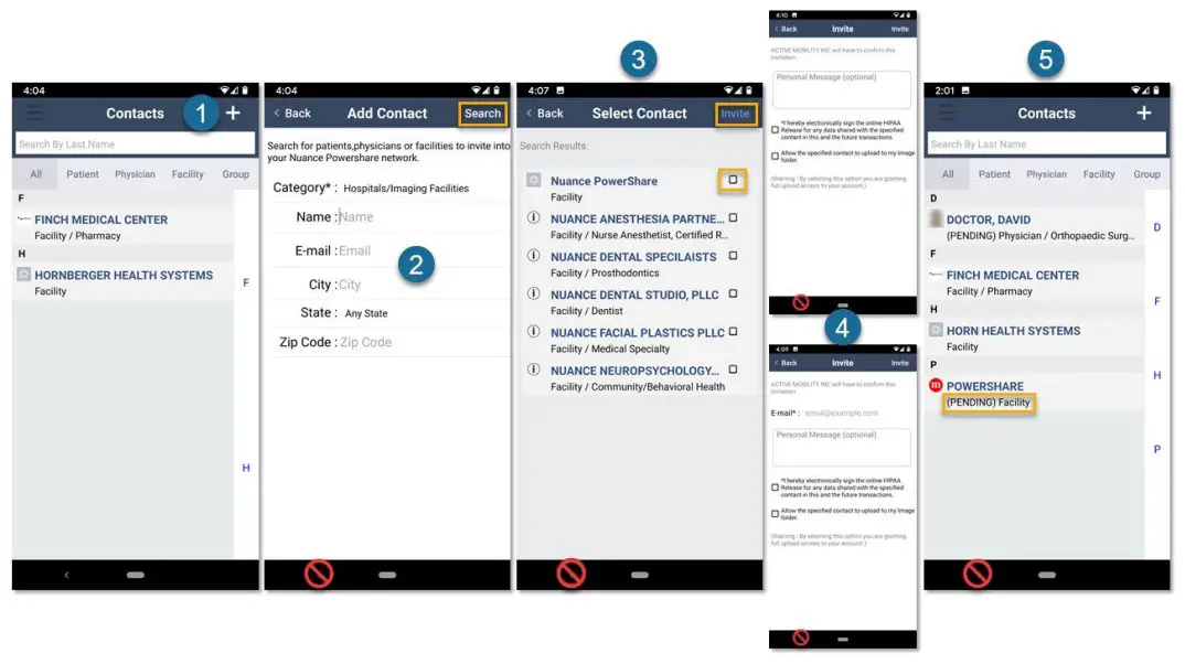 NUANCE PowerShare Mobile App - FIG 6
