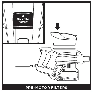 PRE-MOTOR FILTERS