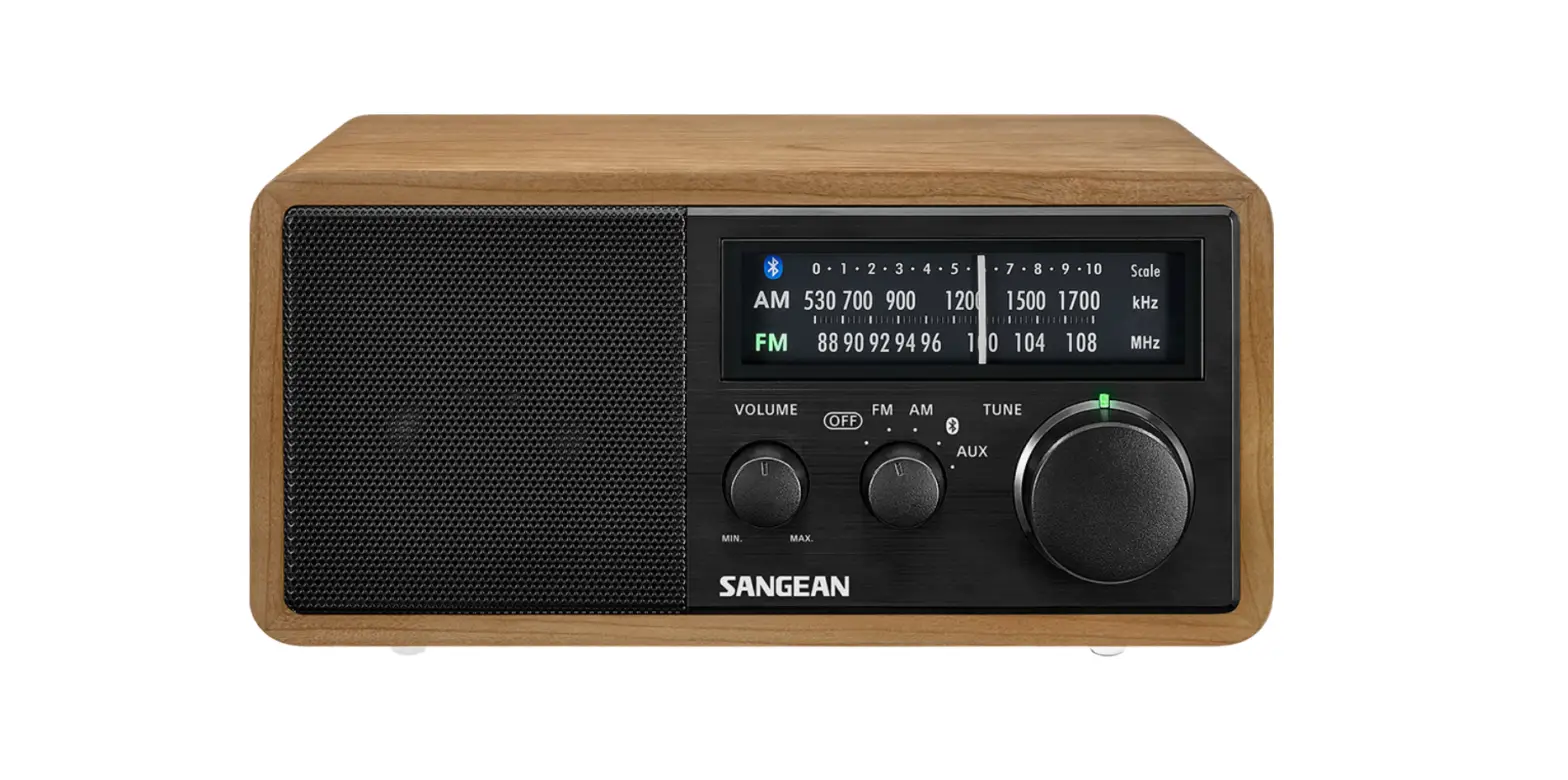 Sangean Wr-11bt+ Am-fm-bluetooth Wooden Cabinet Radio Instructions