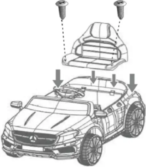 INFANS TQ10055BK 12V Electric Kids Ride On Car 11