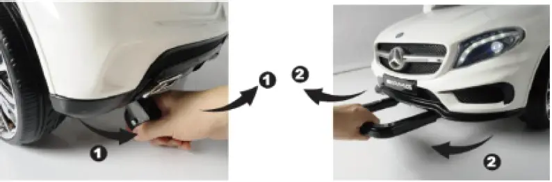 INFANS TQ10055BK 12V Electric Kids Ride On Car 12