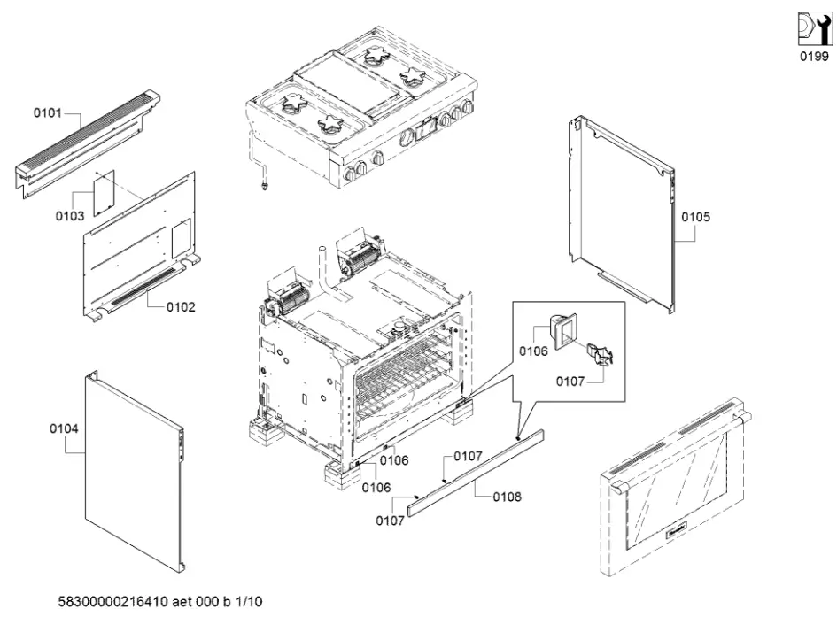 Thermador PRD364WDGU-2 Dual Fuel Professional Range - figure 6