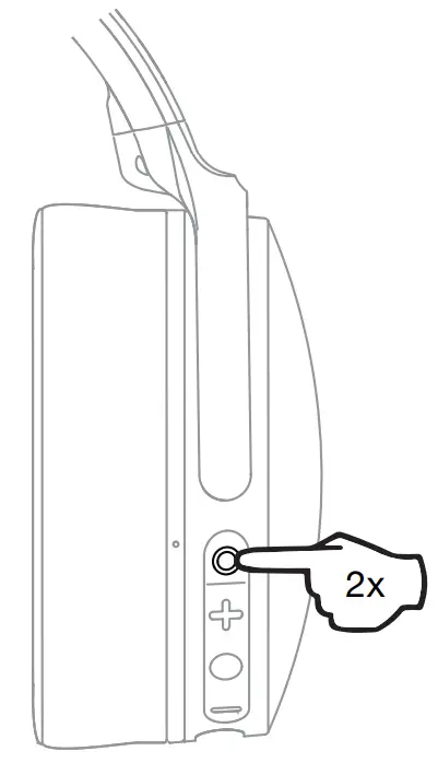 Skullcandy Hesh ANC- Ambient mode