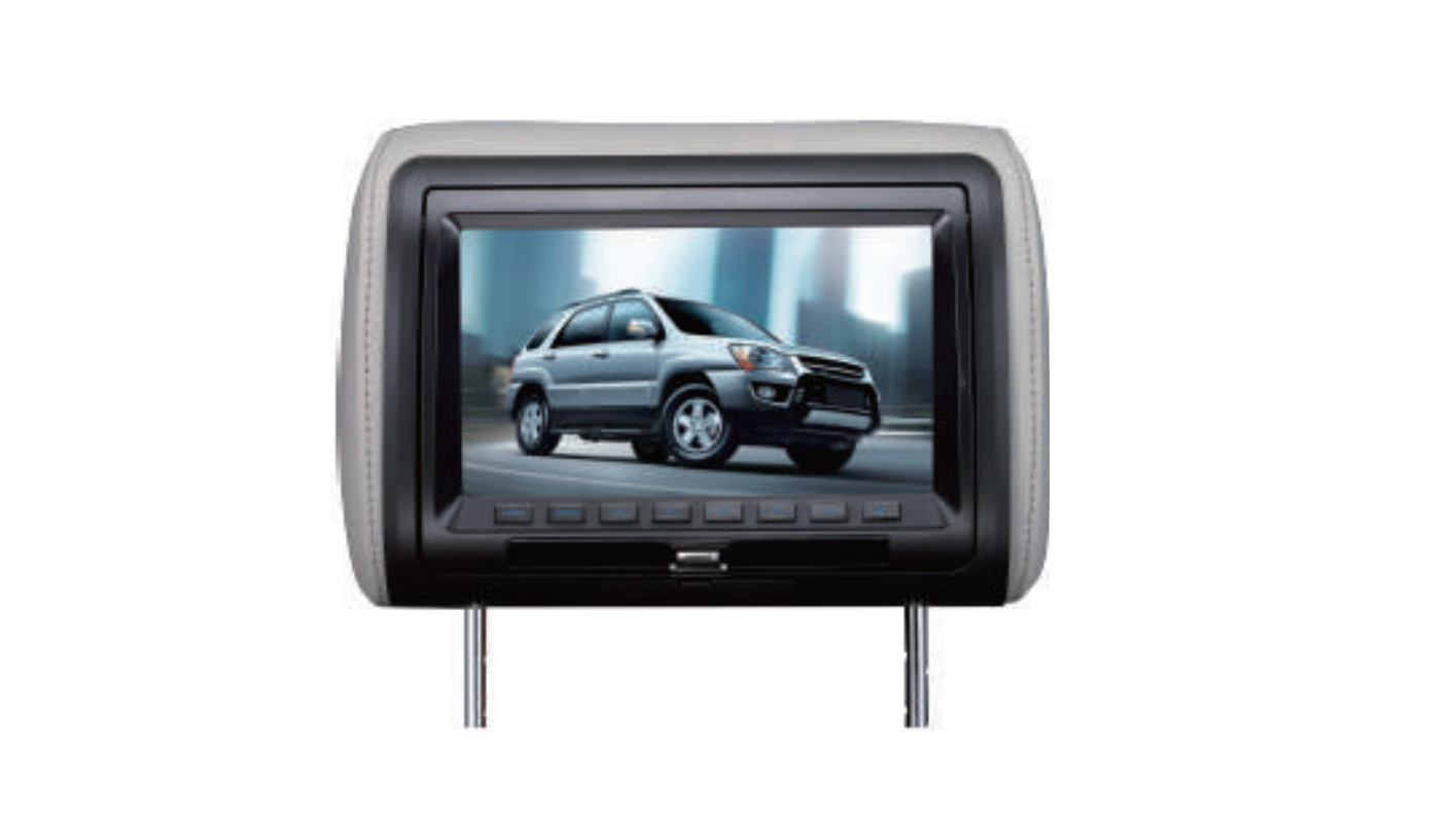 Soundstream Lm-t907d Wide Smart-link Rainbow Headrest Monitor Series User Manual