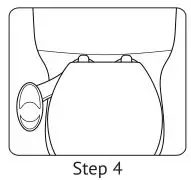 LUXE Bidet Neo 185 - Step 4