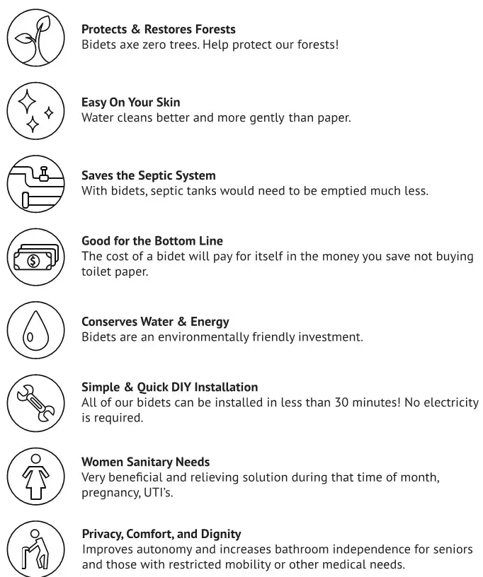 LUXE Bidet Neo 185 - WHY LUXE BIDET