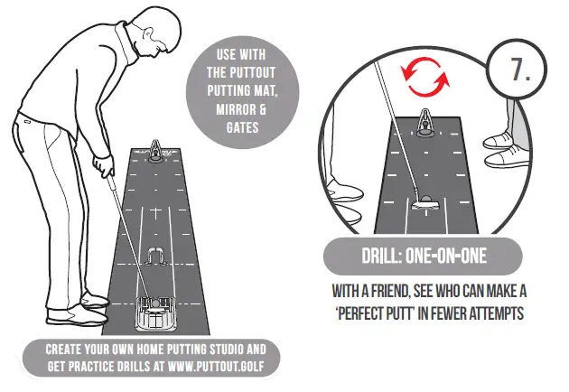 Create your own home putting studio