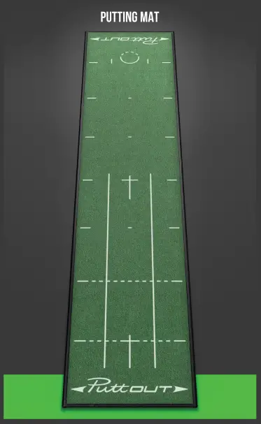 Puttout Putting Mat Instructions