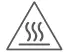 Hot surface icon