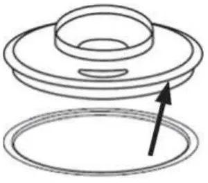 Healthy Choice CH200 Large Powerful Food Chopper with 2L Glass Bowl - top cover