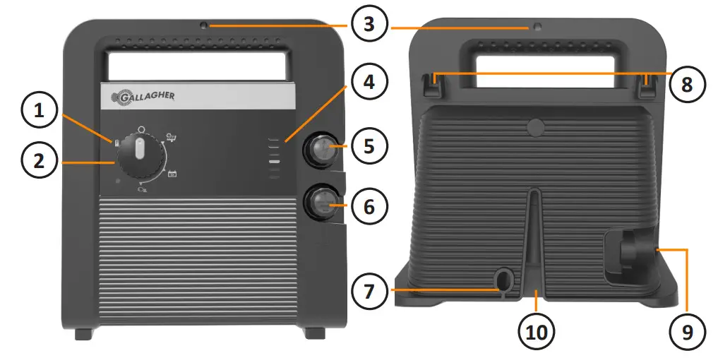 GALLAGHER MBS100 Multi Power Fence Energizer