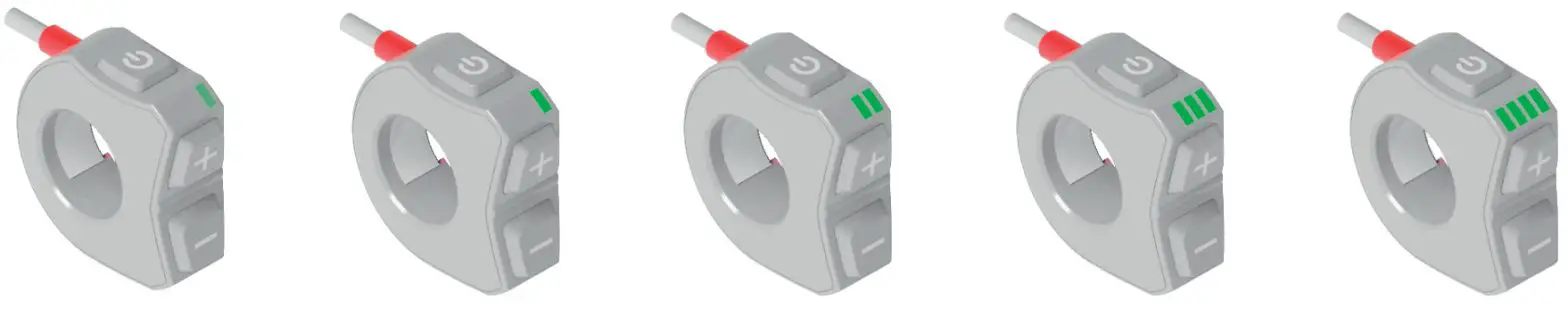 BH iLynx Trail Light eMTB eBike - STATE OF CHARGE