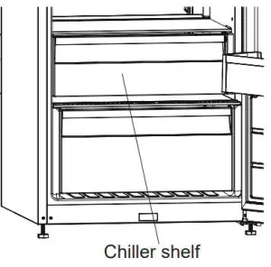 SHARP SJ-LC11CTXIF-EU Boots Kitchen Fridge - Accessories