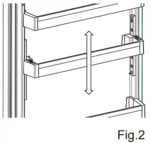 SHARP SJ-LC11CTXIF-EU Boots Kitchen Fridge - Adapti