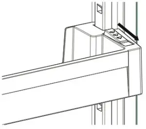 SHARP SJ-LC11CTXIF-EU Boots Kitchen Fridge - Door Shelf