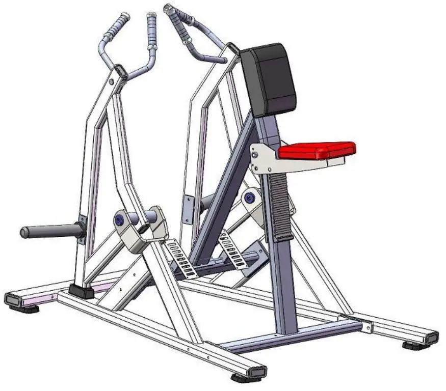 FRENCH FITNESS FFN PLHLP Napa PL Iso Lateral Rowing