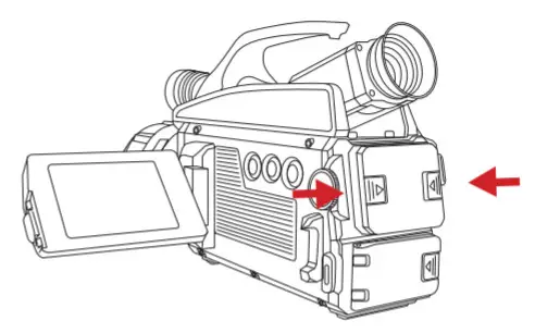 ICI GAS DETECTIR Series Gas Leak Detection Camera - Battery Installation 2