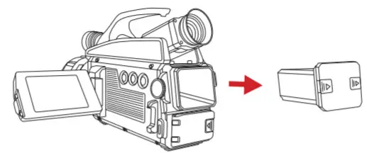 ICI GAS DETECTIR Series Gas Leak Detection Camera - Battery Installation 3