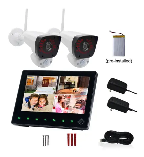 RDI TECHNOLOGY CM794724 7 Inch Wireless System with Night Vision Camera 1