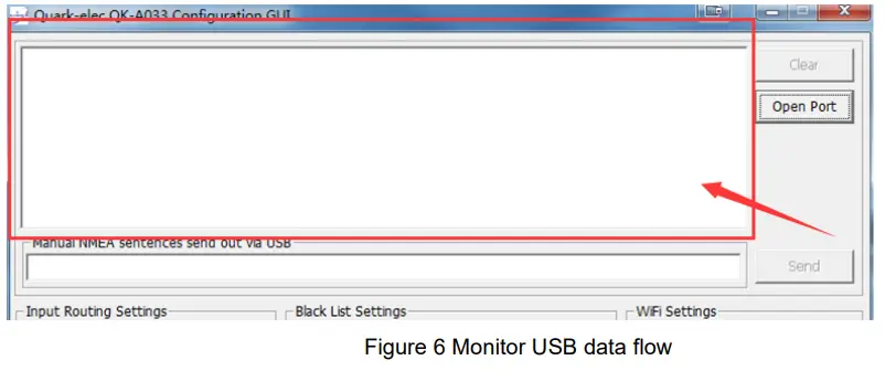 QUARK-ELEC QK A033 Bi Directional WIFI USB NMEA 0183 Multiplexer - Checking the USB data flow