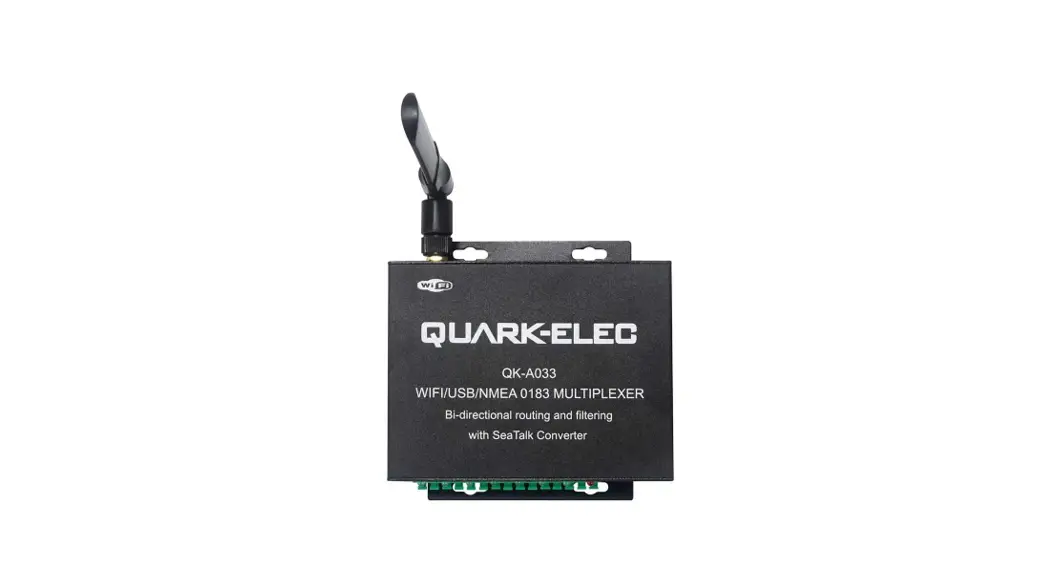 Quark-elec Qk-a033 Bi-directional Wifi Usb Nmea 0183 Multiplexer User Manual