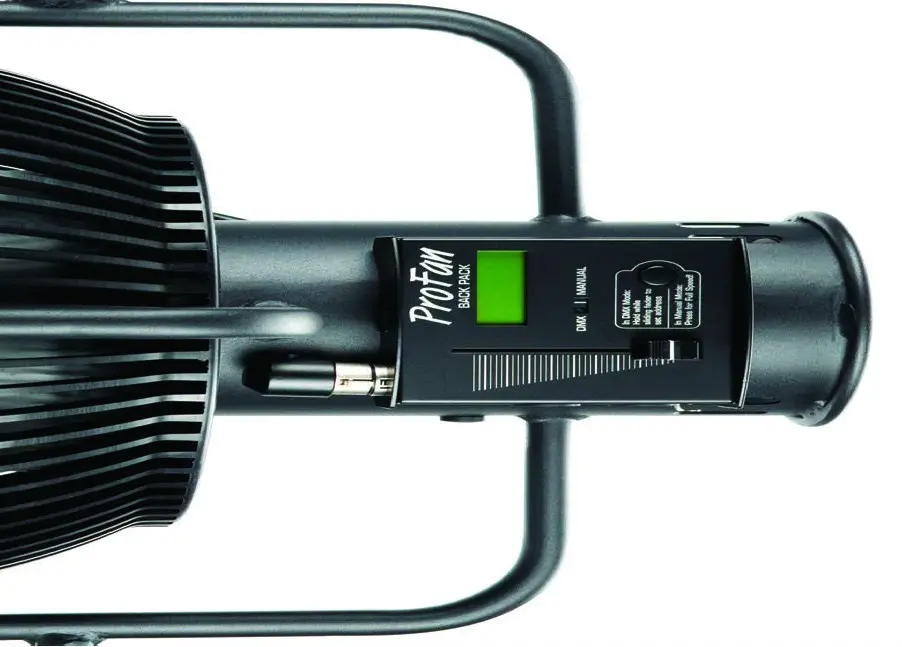 TMB ProFan Professional Variable Speed Fan DMXManual Control - The Versatile Vortex Machine 4