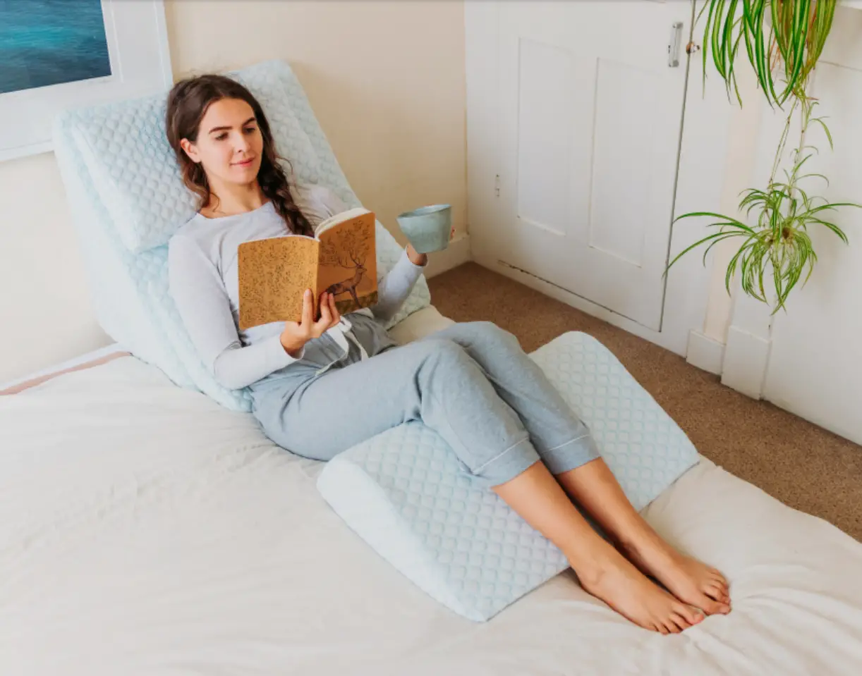 Lenora Adjustable Orthopedic Bed Wedge Pillow Set User Manual