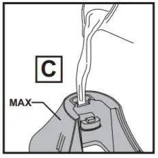 Russell Hobbs RHC410 Hand Held Steamer Supreme - FITTING 3