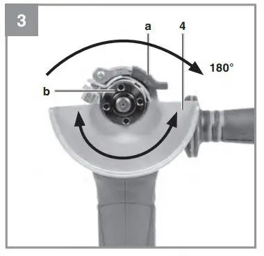 Einhell TE-AG 18115 Li Cordless Angle Grinder 5