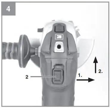 Einhell TE-AG 18115 Li Cordless Angle Grinder 6