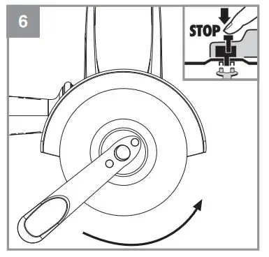 Einhell TE-AG 18115 Li Cordless Angle Grinder 8