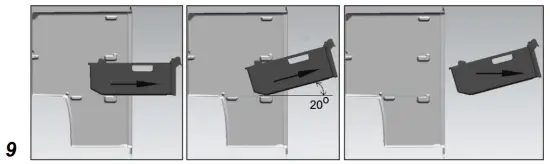 Take out the baskets