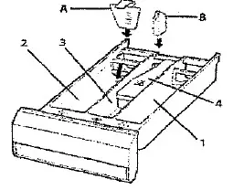 IGNIS AWF592 Washer Dryer- Detergent Tray