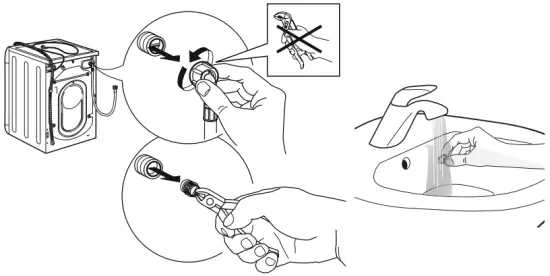 CLEANING THE MESH FILTERS