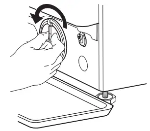 CLEANING THE WATER FILTER