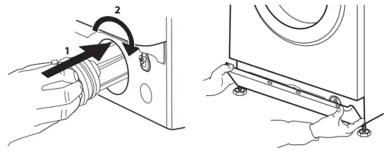 CLEANING THE WATER FILTER