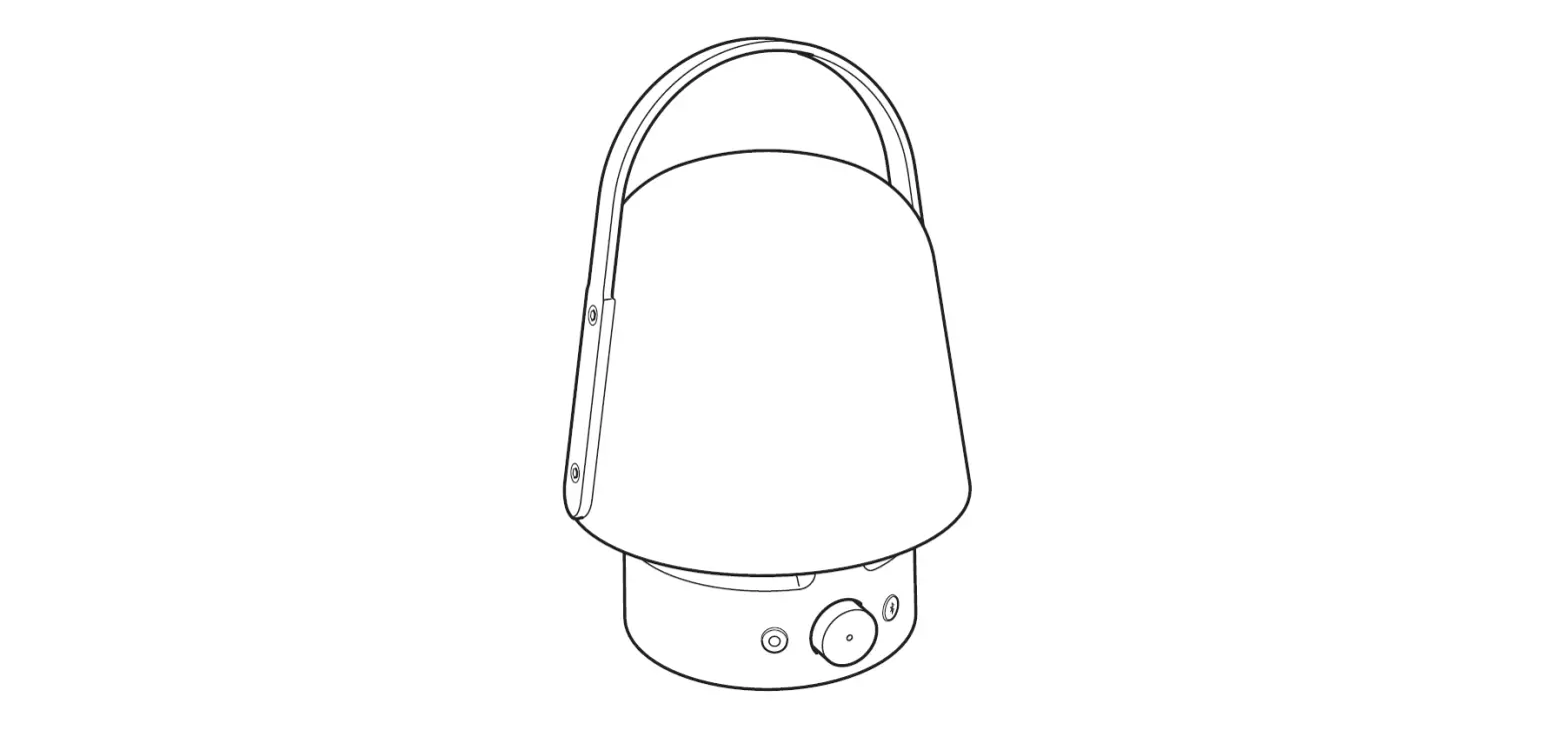 Ikea Vappeby Lamp-m Bluetooth Speaker For Outside Blue Instruction Manual