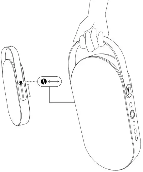 DALI 210269 KATCH G2 Battery Powered Hi Fi Bluetooth Loudspeaker - STRAP EXTENSION