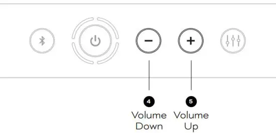 DALI 210269 KATCH G2 Battery Powered Hi Fi Bluetooth Loudspeaker - VOLUME CONTROL 1